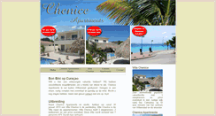 Desktop Screenshot of chenice-apartments.com